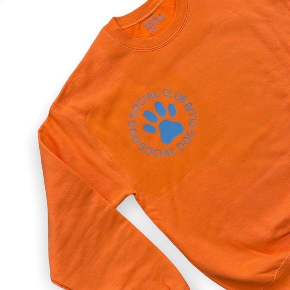 NWT Wool + Pepper Co. Dog Social Club Matching Human & Dog Unisex Crewneck - Picture 6 of 9